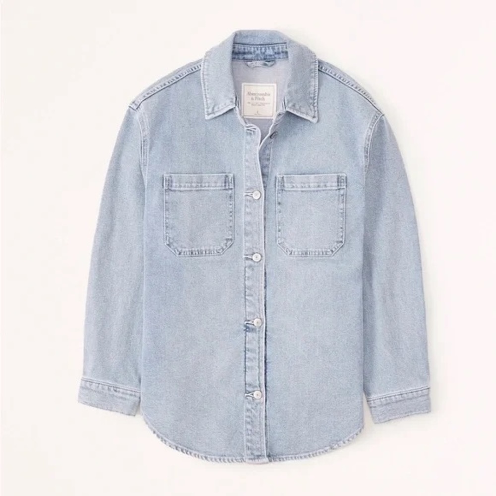 Abercrombie Oversized Denim Shirt